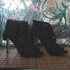 XOXO Black Heels Size 7